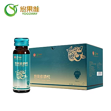 悠果维黑莓浆50ml*15瓶睛悦黑莓原浆