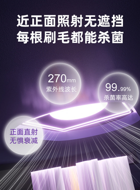 smartpal牙刷架杀菌烘干