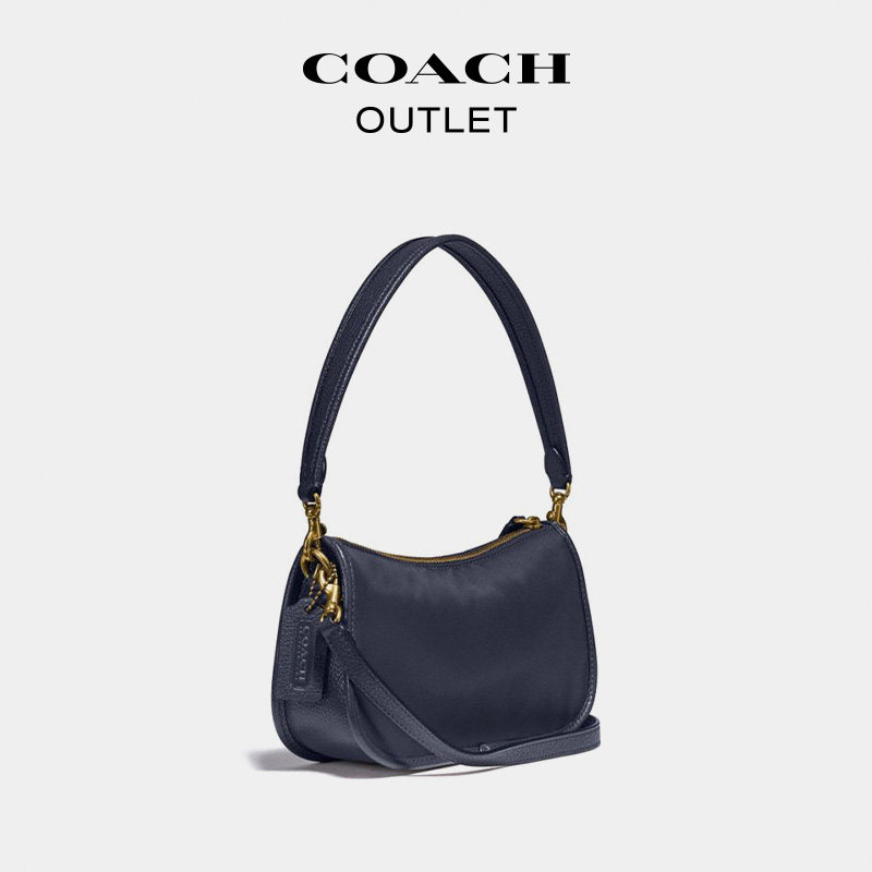 coach /蔻驰女士经典款腋下麻将包 COACHoutlet女士包袋
