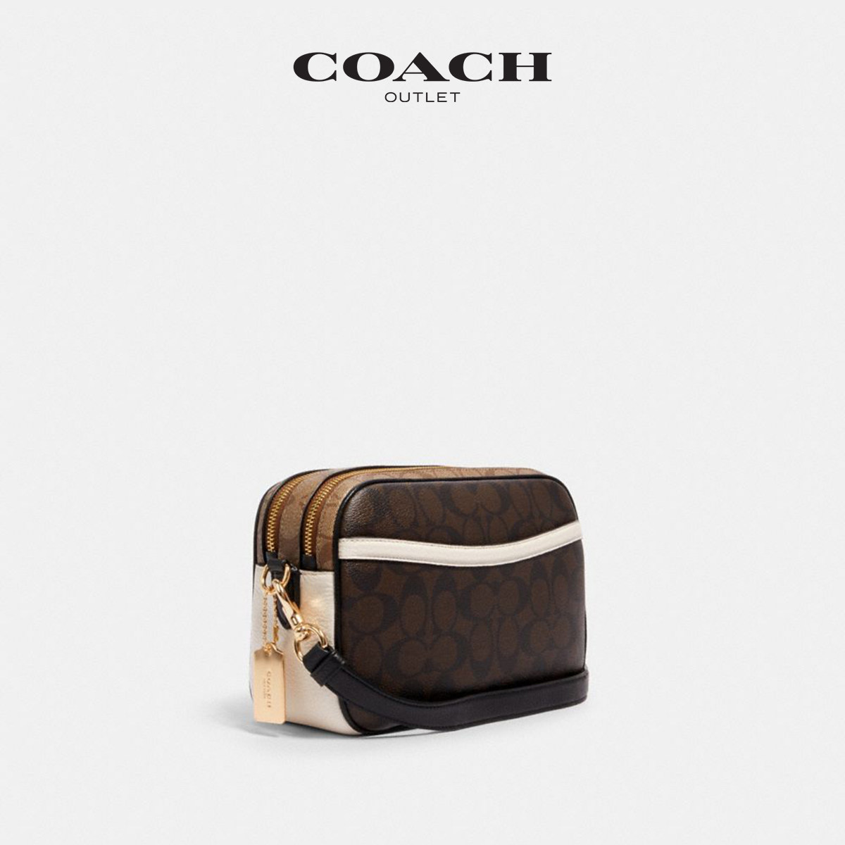 coach /蔻驰奥莱经典标志斜挎包 COACHoutlet女士包袋