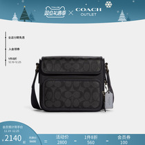 (Christmas Presents) COACH Coco Aulay mens SULLIVAN flip flop satchel bag single shoulder bag