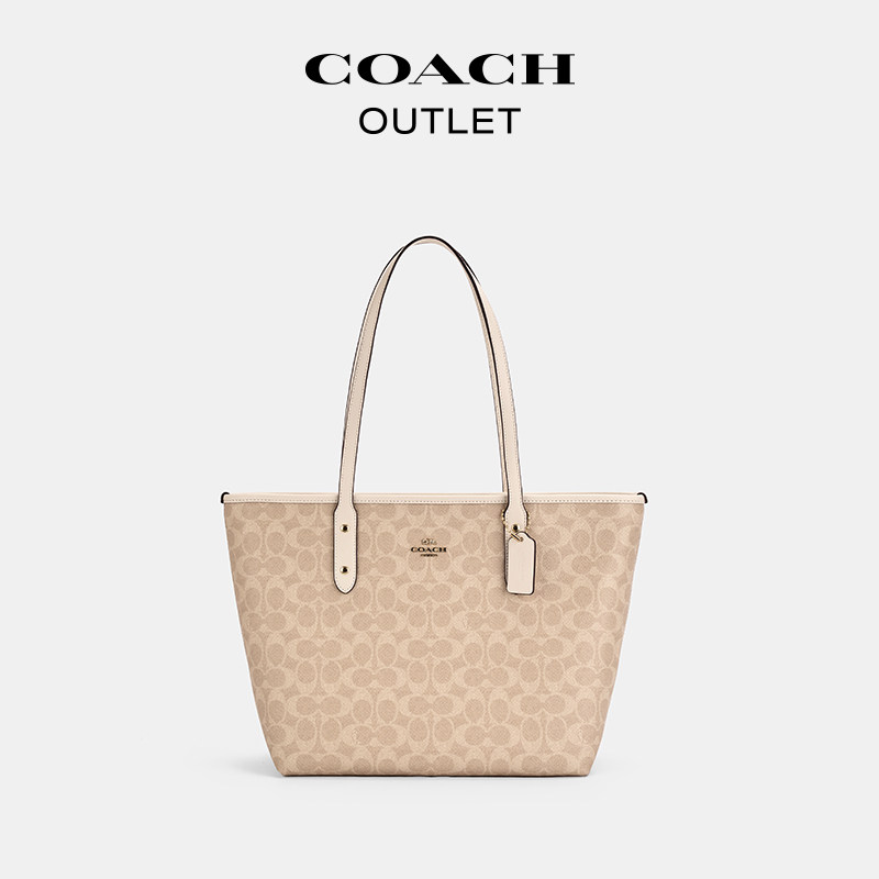 Coach Outlet Classic Presbyopia CITY Zipper Tote