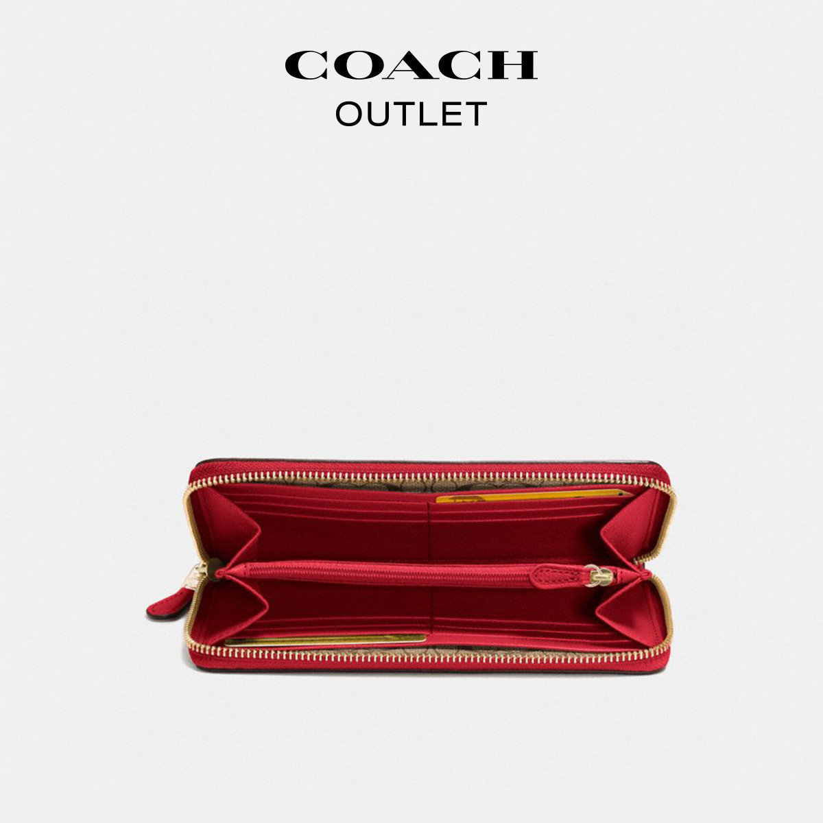 【入会领券】coach /蔻驰奥莱钱包 COACHoutlet女士包袋