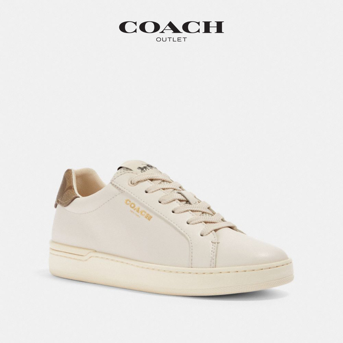 【入会领券】coach /蔻驰奥莱女鞋 COACHoutlet休闲板鞋