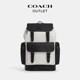 Coach Outlet Men's Color Block Presbyopia SPRINT Backpack Backpack Commuting Large Capacity