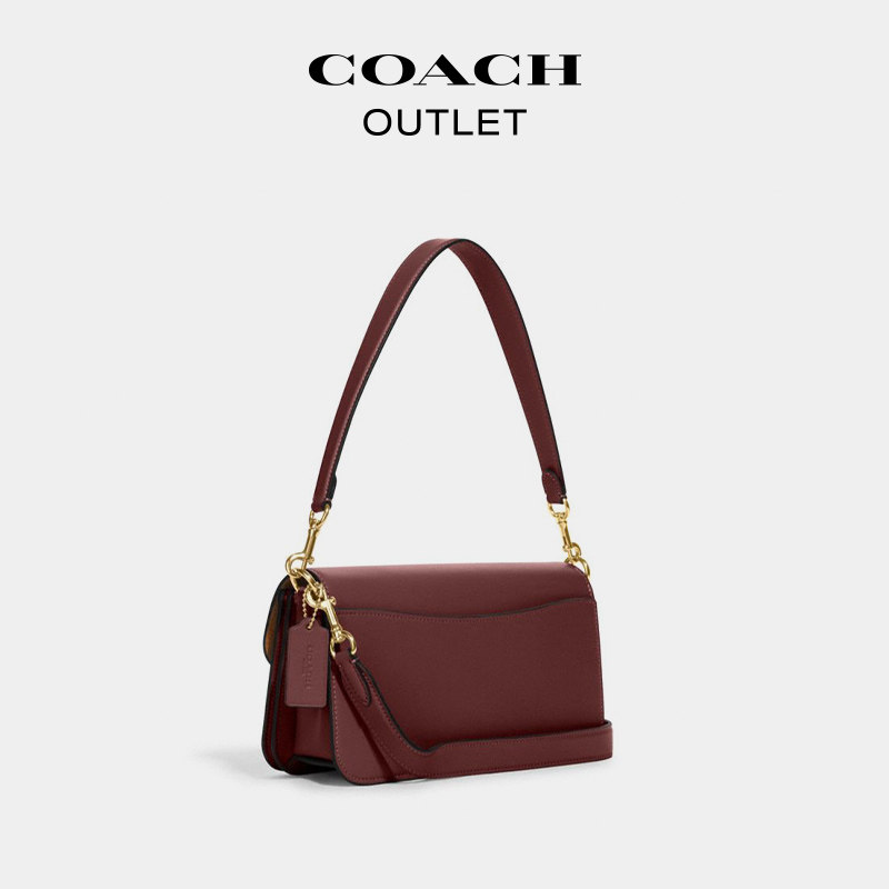 coach /蔻驰奥莱经典香布雷单肩包 COACHoutlet女士包袋