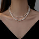 ACC Shijia Pearl Necklace Rice Beads Clavicle Chain Light Luxury