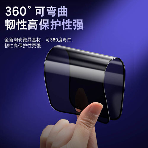 适用vivoy200i手机膜viv0Y2ooi陶瓷V2354A防窥vovi防偷窥ⅵvi∨vo钢化丫oy2001lⅴⅰvoy全屏y200i刚化保护贴 - 图0