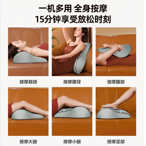 奥克斯按摩器背腰部肩颈椎全身揉捏仪车载靠垫母亲节妈妈生日礼物 - 图3