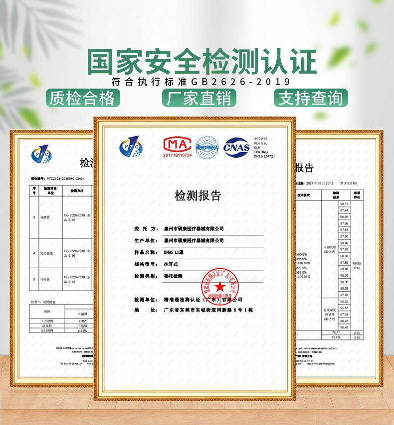 口罩防尘防粉尘透气易呼吸3d立体一次性kn95防护电焊工打磨专用 - 图0