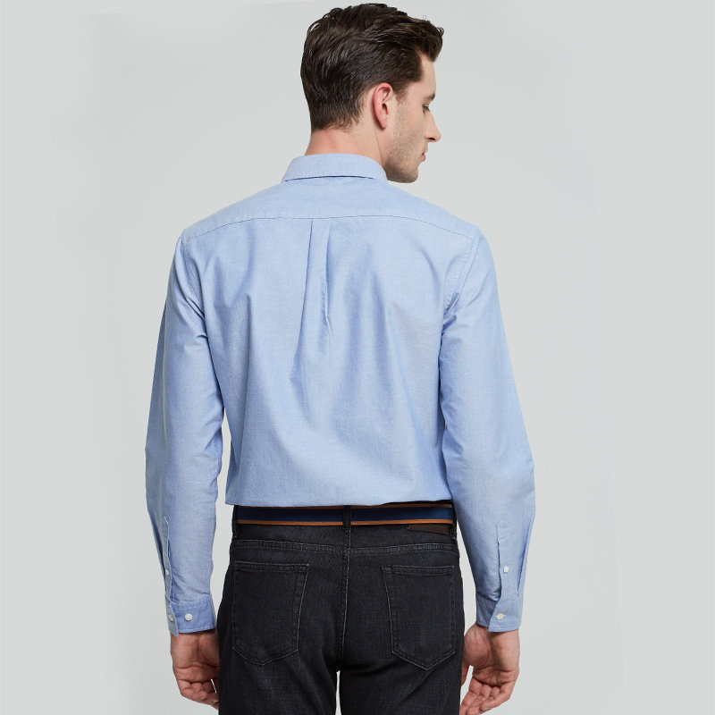 劲澜商务休闲长袖纯棉秋季白衬衣 劲澜衬衫