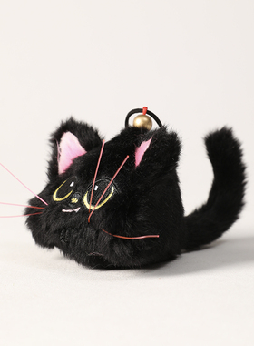 毕业礼物猫咪玩偶呆萌可爱小黑猫