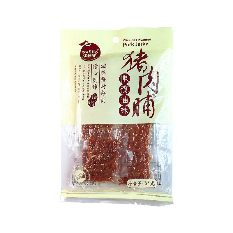 富崎乐干真空小包装休闲散装猪肉脯 富崎乐猪肉类