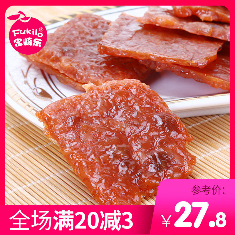 富崎乐脆麻辣碎片120g猪肉脯 富崎乐猪肉类