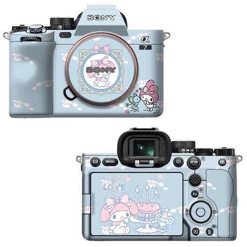 适用A7M4/a7s3 a7m3 a7r2 a7c贴纸a6700 a6400 a6000 a6300贴膜 - 图2