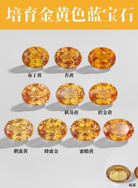 实验室培育蓝宝石人造宝石