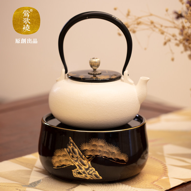 【莺歌烧旗舰店】电陶炉静音家用兰花 莺歌烧电器电磁炉/陶炉