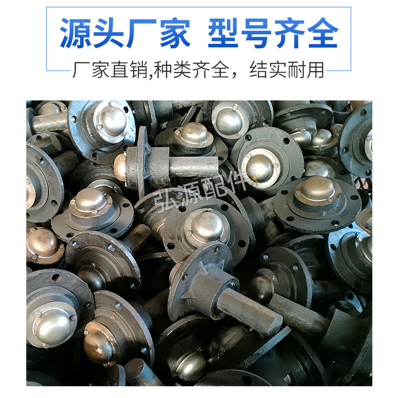 6205轴头总成四孔三轮车拖车半轴轴头法兰车轴手推车车轮轮毂轴头 - 图2