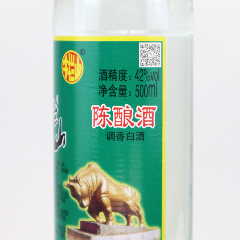 牛栏山 42度陈酿白牛二浓香风格 500ml*12瓶整箱装-图2