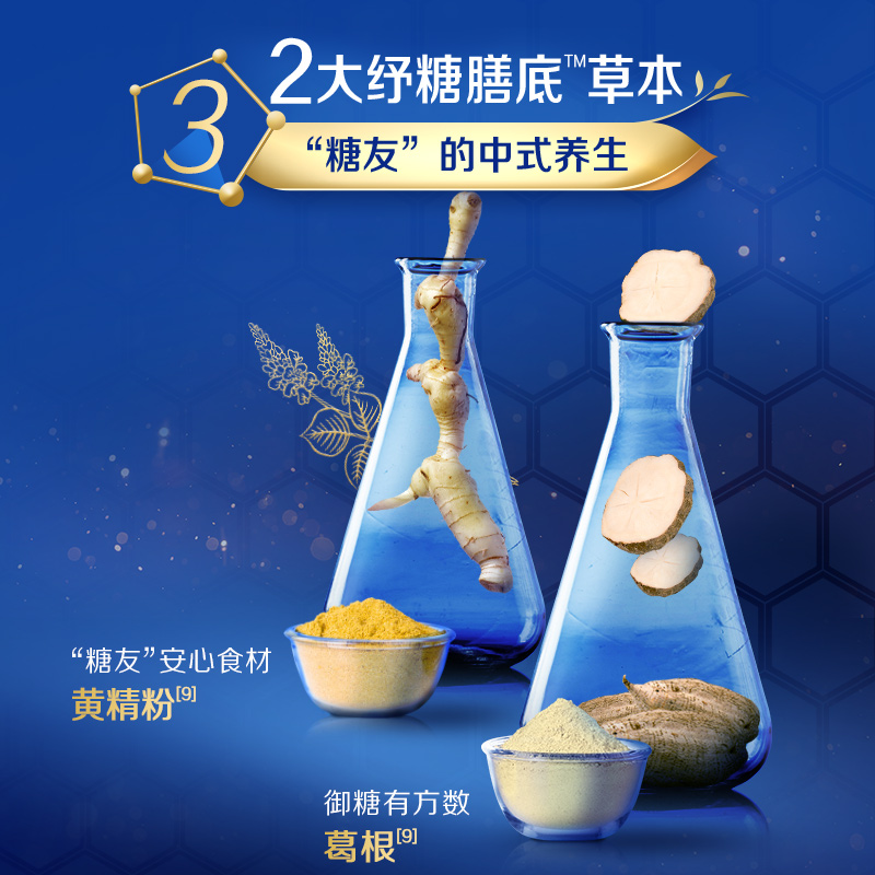 伊利纾糖膳底中老年奶粉高钙低GI配方无蔗糖奶粉旗舰店800g/罐