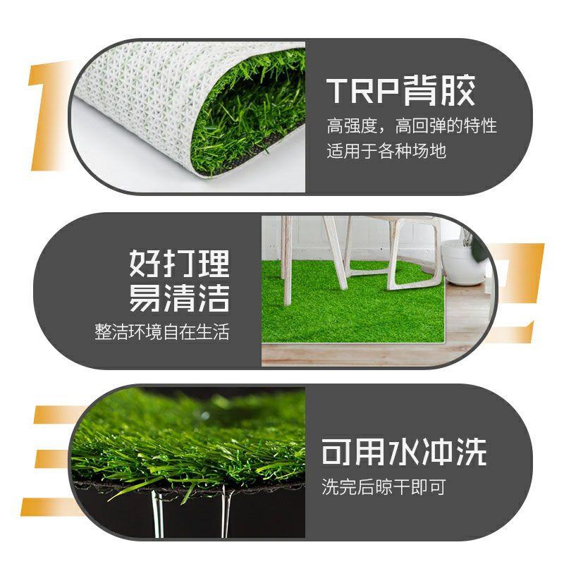 圆桌仿真假草草皮圆形草坪塑料井盖地毯绿化餐桌绿植桌面工程围d