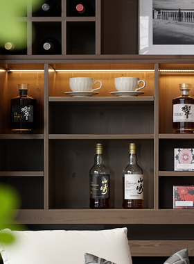 酒吧售楼部酒柜洋酒红酒威士忌日式清酒装饰假酒道具酒摄影摆件