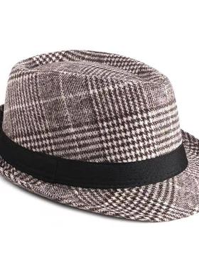 陈列展厅衣柜软装衣帽间礼帽道具帽子饰品房间爵士男士帽摆件样板