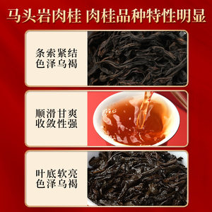 正山堂岩语马踏飞燕礼盒装马头岩肉桂燕子窠水仙特级正岩茶叶102g