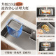 Wrigley 304 stainless steel kitchen sink large single bowl
