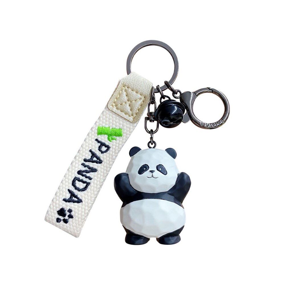 成都熊猫花花文创纪念品伴手礼小礼物旅游创意礼品中国特色钥匙链
