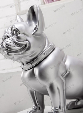 家居摆件现代简约跨境商品家居装饰品宝宝玩具生日礼物坐姿狗