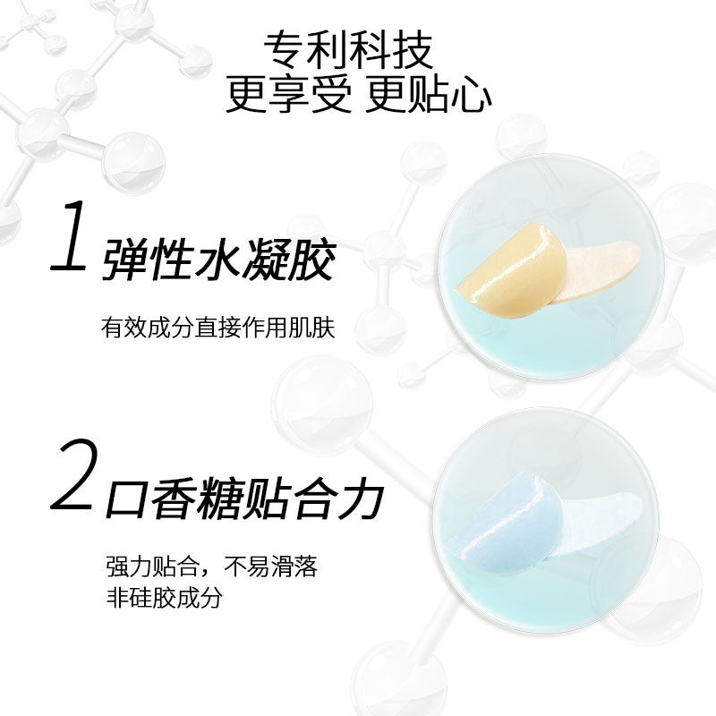 20对韩国蒂欧丝口香糖眼膜官方眼贴 JD海外眼膜