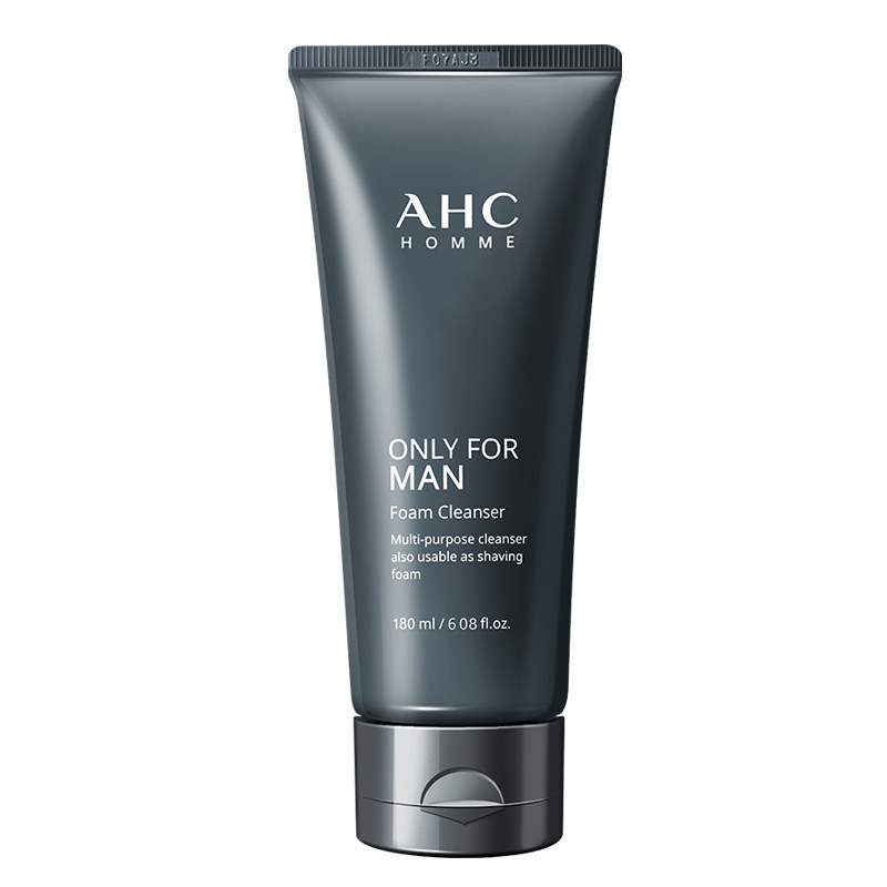 ahc男士控油去黑头美白正品洗面奶 OUOU美妆海外男士洁面