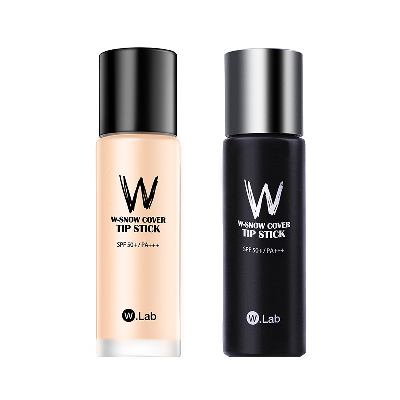 wlab超模w . lab遮瑕保湿w粉底液 OUOU美妆海外粉底液/膏