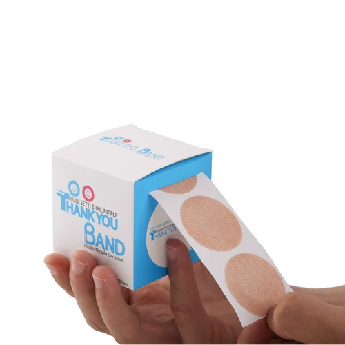 Противоударные невидимые дышащие одноразовые наклейки на соски, для бега