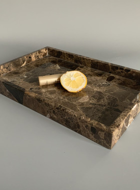 工厂直销石材托盘浴室洗漱台摆件