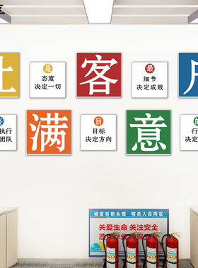 企业文化墙面办公室装饰画