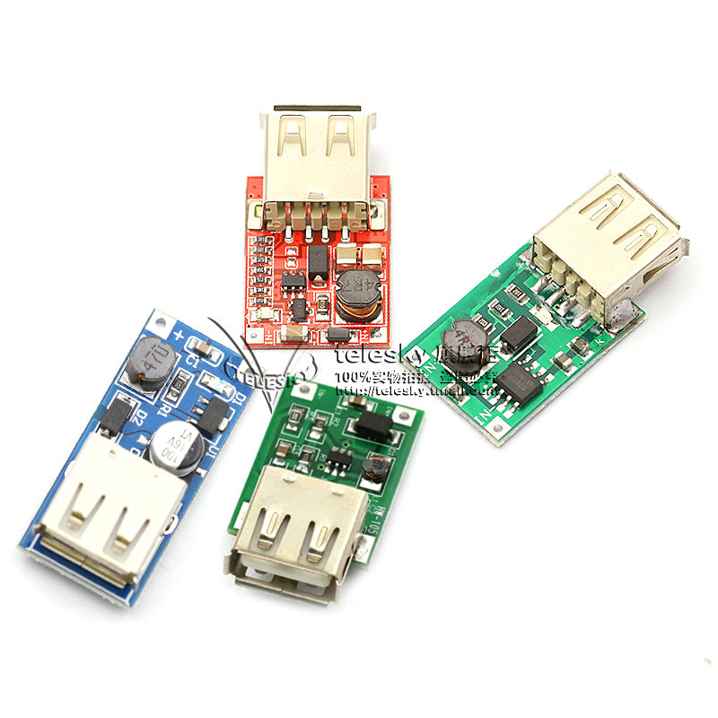 DC-DC升压稳压电源模块板USB供电电池升压板0.9V~5V升5V600MA - 图3