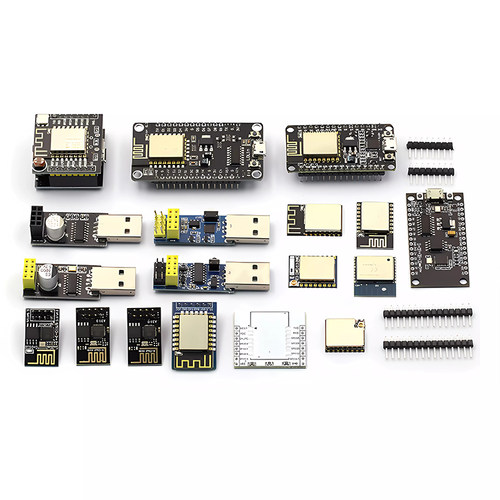 ESP8266-01 01S WIFI模块无线收发串口32物联网开发板12F 12E 12S - 图0