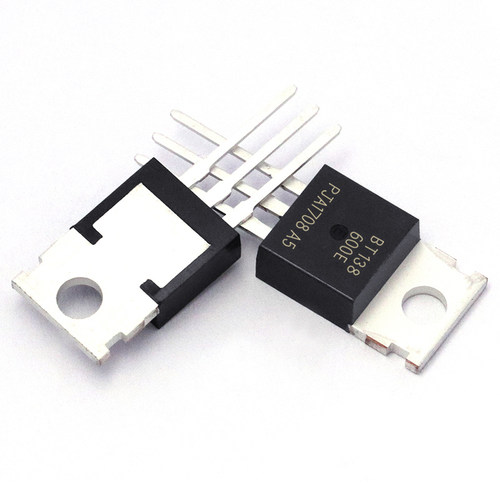 芯片双向可控硅 BT138-600E BT138 12A/600V晶闸管TO-220 (2个) - 图0