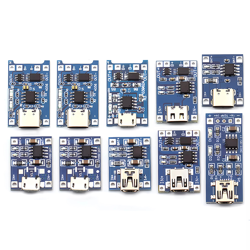 TP4056充电源模块板18650 1A锂电池与保护一体typec过流保护MICRO - 图0