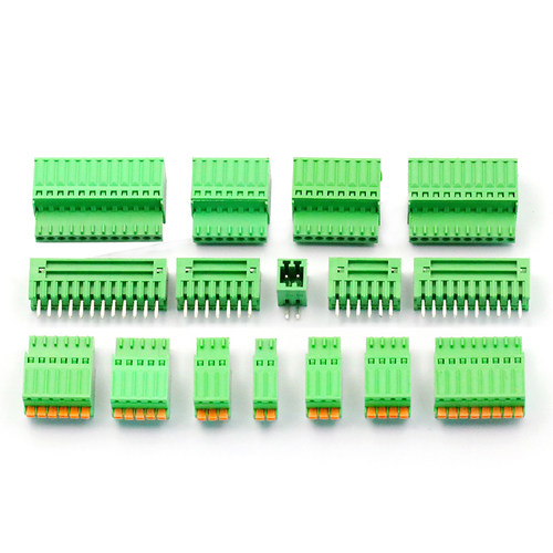 KF15/2EDGKD 2.5/2.54MM插拔式PCB接线端子直弯针插座2/3/4/5/12P - 图0