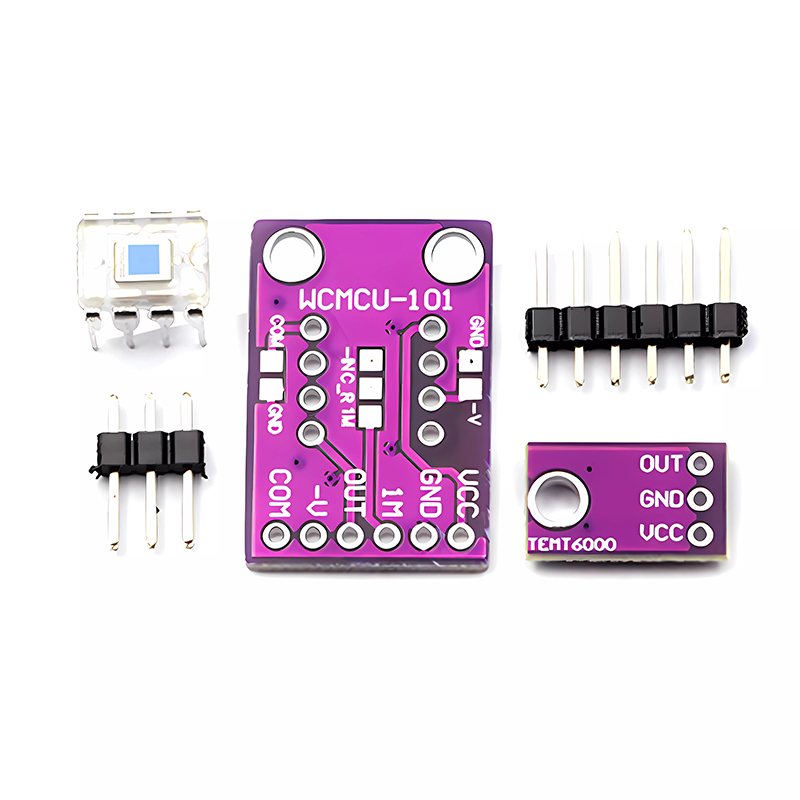 OPT101 模拟光照传感器模块 TEMT6000光强度模块 二极管单片光电 - 图0