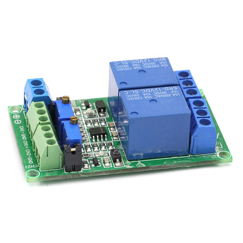 2路电压比较模块 2路通道电压比较器 电压比较IC LM393 12V DC12V - 图0