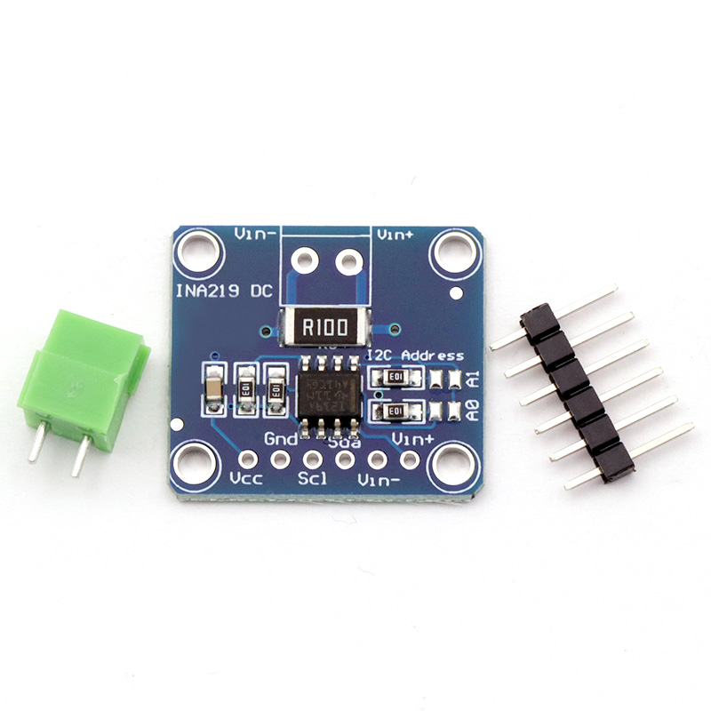 INA219 I2C 接口零漂移 双向电流／电源监控传感器模块 - 图0