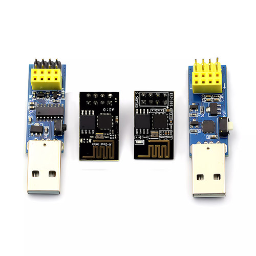 ESP8266 ESP-01 ESP-01S 固件烧录 WIFI模块下载器ESP模块 烧录器 - 图0