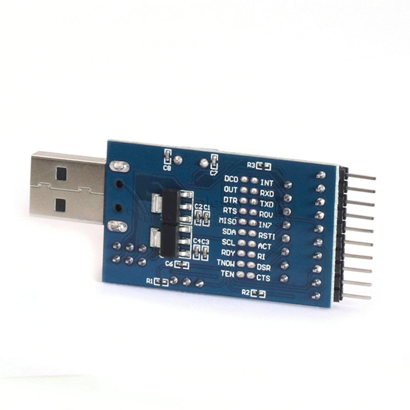 CH341A模块 USB转SPI/I2C/IIC/UART BIOS/24/25系列存储芯片烧录 - 图3