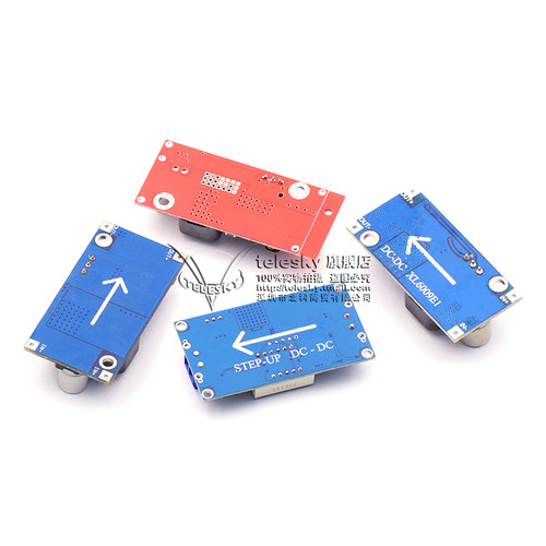 XL6009 DC-DC升压可调稳压电源模块板输出4A电流宽电压5V12v升24V - 图3