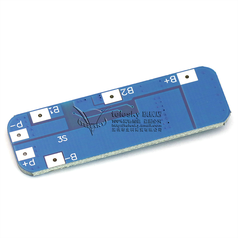 18650锂电池保护板 电源模块 防过充过放峰值10A 3串12V过流保护 - 图3