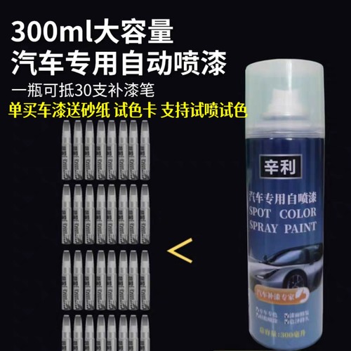 22款瑞驰新能源C35面包车漆银灰色专用自喷漆金属漆白色汽车补漆 - 图1